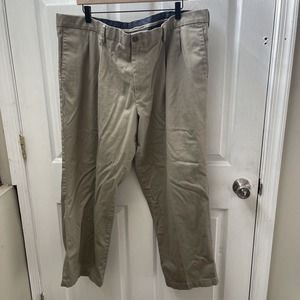 Dockers Pants Men's 42x30 Brown Straight Fit Flex Comfort Khakis Pockets Casual‎
